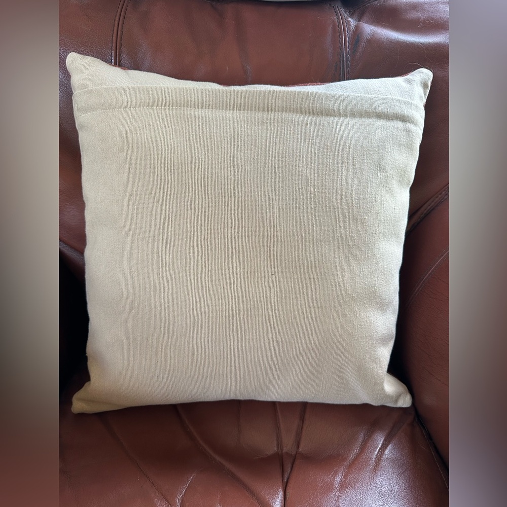 Pottery Barn Square Kilim Tapestry Pillow - Picture 2 of 6